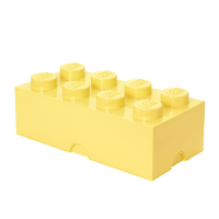 Ящик для хранения Lego 8 нежно-желтый