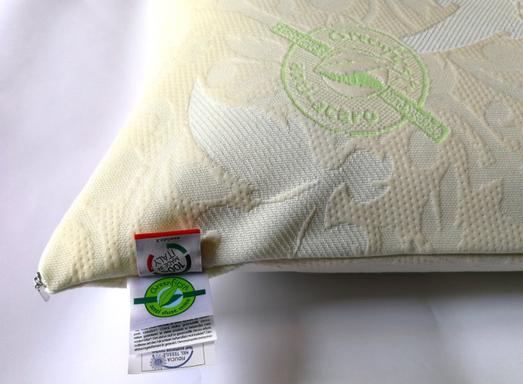Защитный чехол для подушки с антиклещевым покрытием Greenfirst®, на молнии