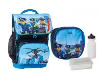 Рюкзак школьный Lego Optimo CITY Police Chopper, 4в1