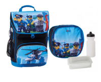 Рюкзак школьный Lego Maxi CITY Police Chopper, 4в1
