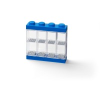 Дисплей для минифигур 8 шт синий, Lego