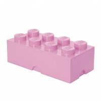 Ящик для хранения 8 нежно-розовый, Lego