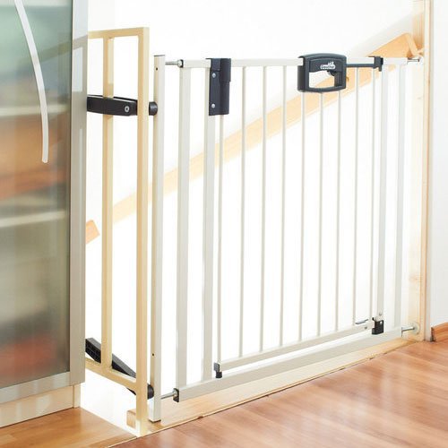 Ворота безопасности для лестницы Geuther Easy Lock 84,5-92,5 (124,5) см