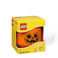 Контейнер для хранения LEGO "Storage Head" PUMPKIN (Large)