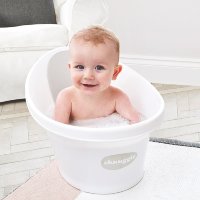 Ванночка для купания малыша с мягкой спинкой и фиксатором Shnuggle