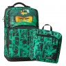 20214-2201 Рюкзак  LEGO MAXI NINJAGO, Green, сумка для обуви, ланчбокс и бутылочка