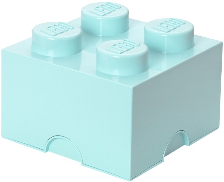 Ящик для хранения 4 нежно-голубой , Lego