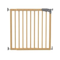 Ворота безопасности Safe & Care с креплением в стены Дерево 73-108 см