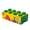 Ящик для хранения 8 зеленый, Lego