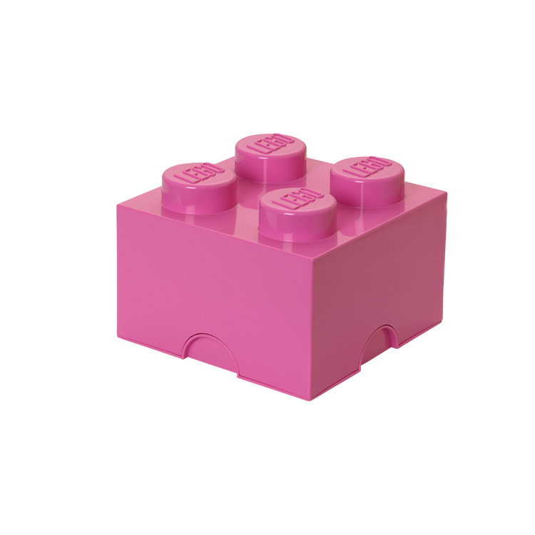 Ящик для хранения 4 ярко-розовый, Lego