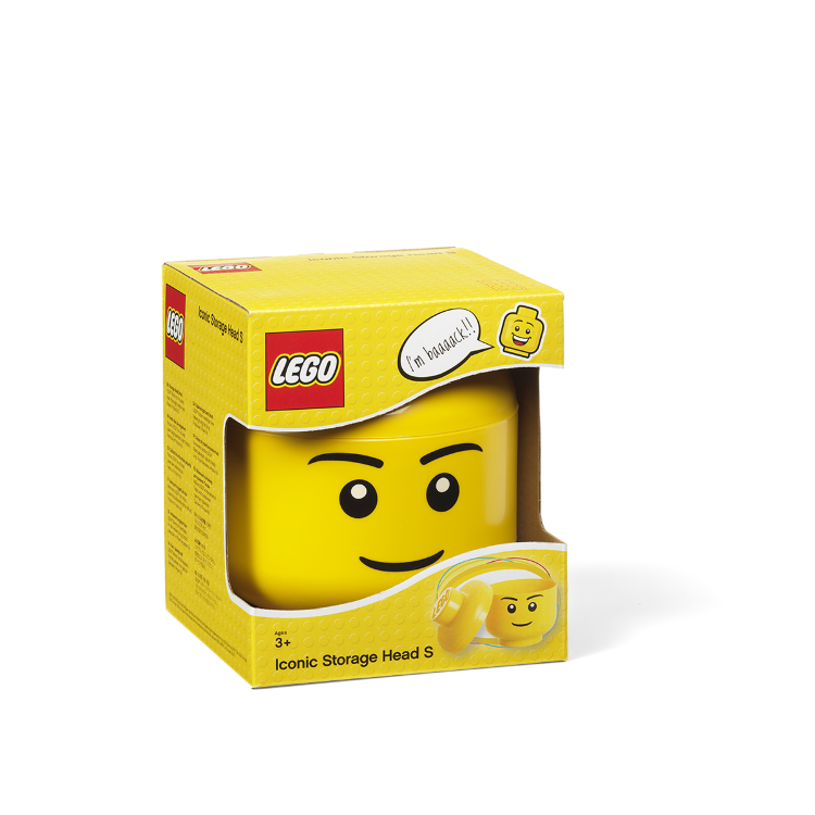 Контейнер для хранения "Голова минифигурки" Small, Lego