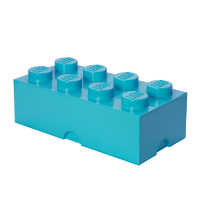 Ящик для хранения ярко-бирюзовый, Lego 8