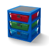 Система хранения 3-DRAWER STORAGE RACK синий Lego