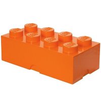 Ящик для хранения 8 оранжевый, Lego