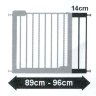 Ворота безопасности Munchkin Maxi-Secure 89-138 см, без доводчика