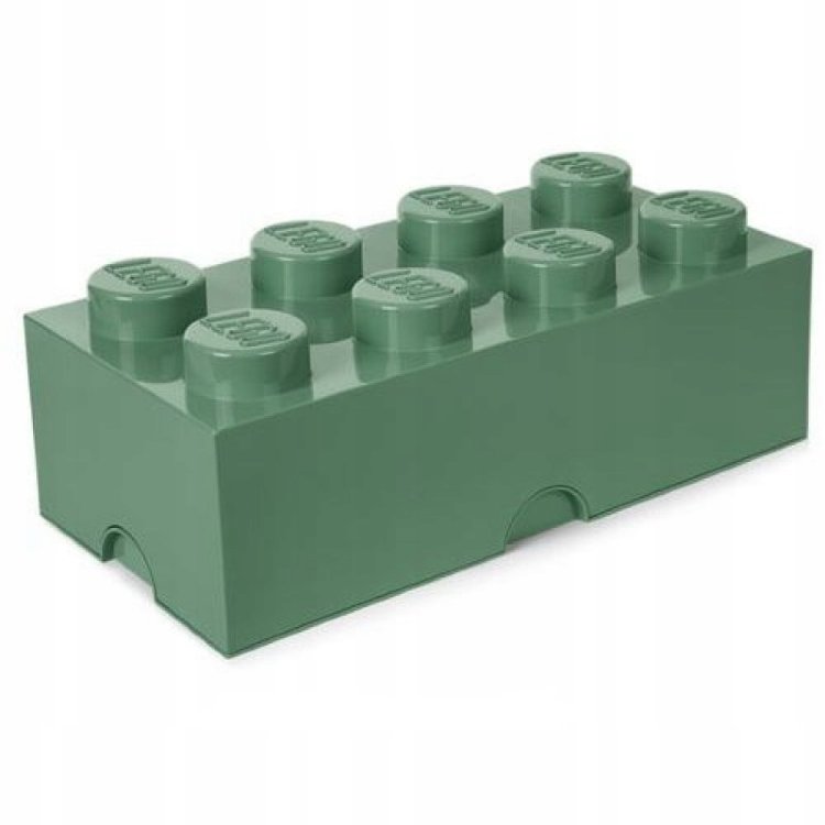 Ящик для хранения 8 песочно-зеленый, Lego