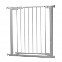 Ворота безопасности 73.5 - 122,5 см Safe & Care Белые без доводчика