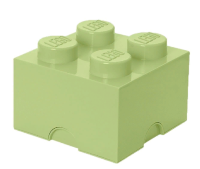 Ящик для хранения 4 желто-зеленый , Lego
