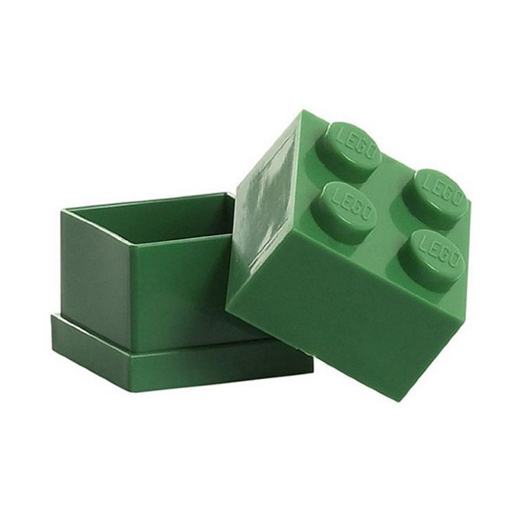 Система хранения 4 зеленый мини Lego
