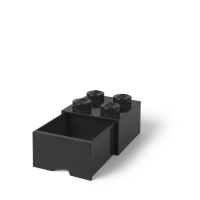 Ящик для хранения 4 выдвижной Черный, Lego