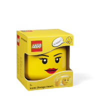Контейнер для хранения "Голова минифигурки" GIRL LEGO