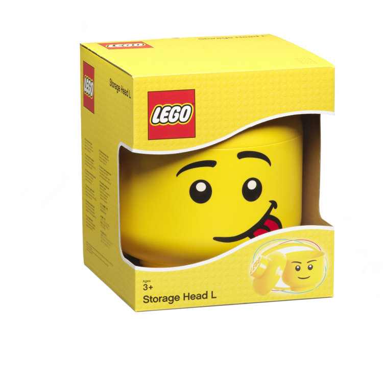 Контейнер для хранения "Голова минифигурки" BOY SILLY LEGO