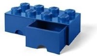 Ящик для хранения 8 выдвижной Синий, Lego