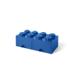 Ящик для хранения 8 выдвижной Синий, Lego