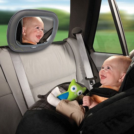 Зеркало для контроля за ребенком в автомобиле Baby Mega Mirror Munchkin