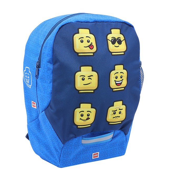 Рюкзак детский LEGO "FACES" blue