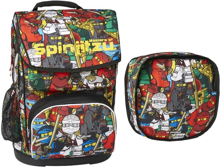 Рюкзак с сумкой для обуви NINJAGO Comic Maxi 25 л, Lego